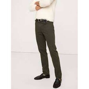 Banana Republic Men's Traveler Navy Slim Fit 5‎ Pocket Pants SZ 35